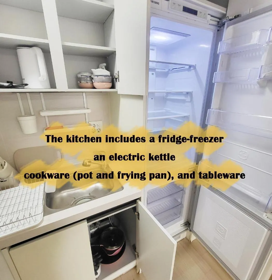 2503# Quiet Premium Stay# The Vogue Grande Retreat# All-New Furniture, Extra-Large Bed# Sinnonhyeon 1Min Seoel Appartement